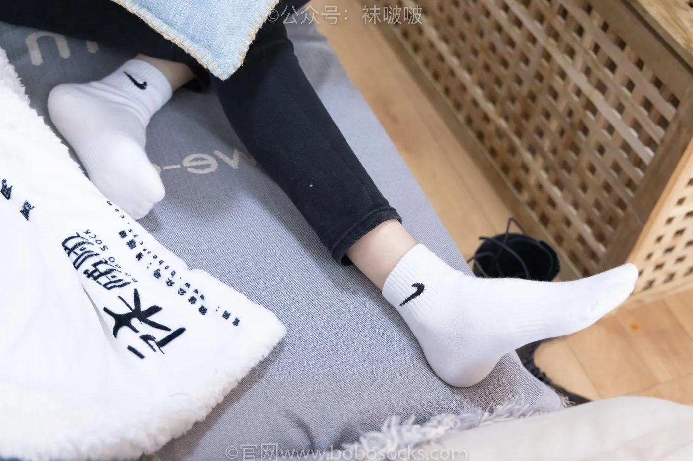 [BoBoSocks袜啵啵]NO.061 稚予-短靴、白棉袜、裸足 [145P]插图6